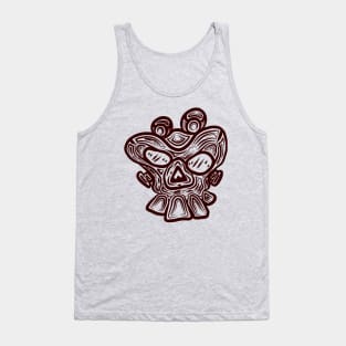 skull robot Tank Top